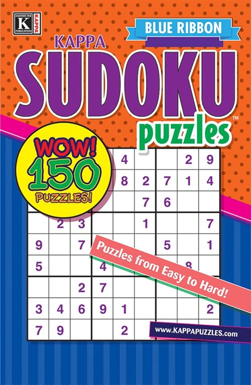Blue Ribbon Kappa Sudoku Puzzles Magazine