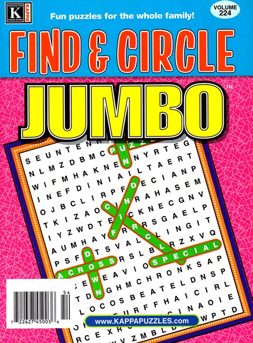 Find and Circle Jumbo Magazine