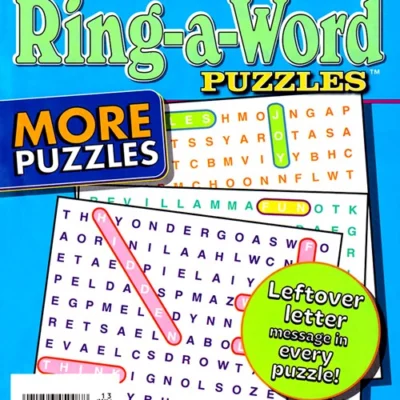 Jumbo Ring a Word Magazine