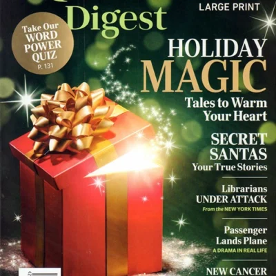 Reader's Digest Large Print Edition Magazine