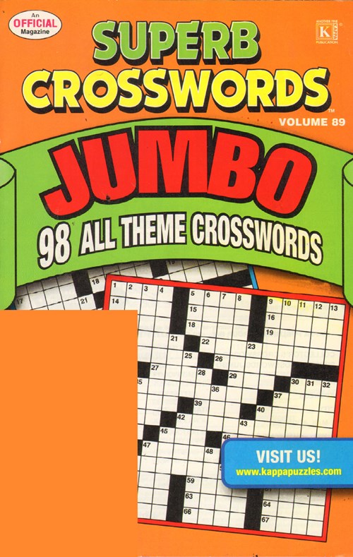 Superb Crosswords Jumbo Magazine